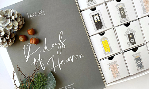 Heaven Skincare launches 12 Days of Heaven Christmas Advent Calendar